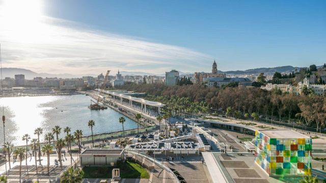 Zona del Puerto de Málaga