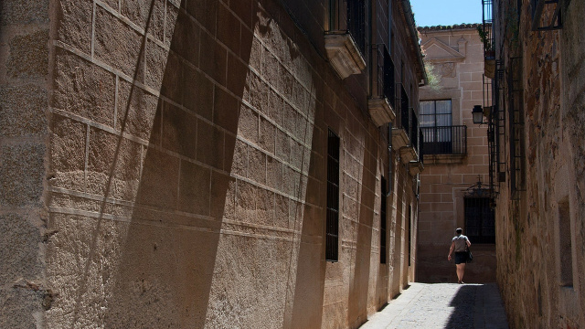 Barrio antiguo de Cáceres