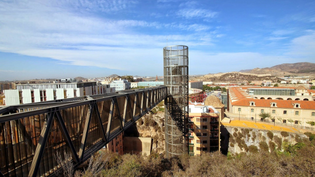 Ascensor panorámico de Cartagena