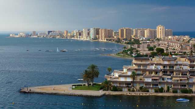 Panorámica por la Manga del Mar Menor